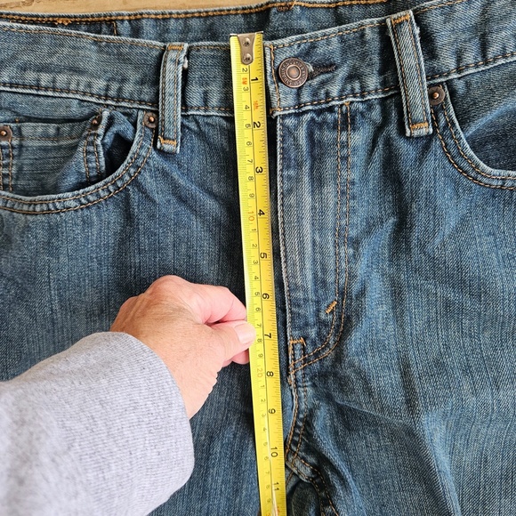 Levi's 559 Jeans Relaxed Straight Fit Mid Blue Wash 100% cotton 2016 W32 L32 - Picture 7 of 8